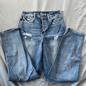 •PERFECT CONDITION• Super cute ultra high waisted mom jeans